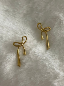 Delicate Bow Earrings