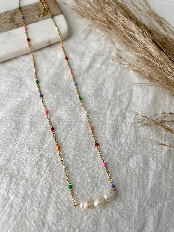 Colorful Pearls Chain