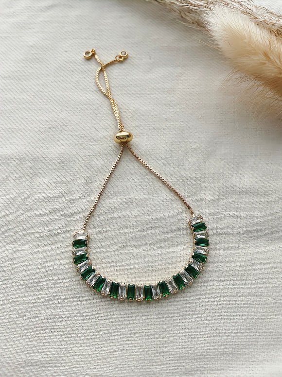 Emerald Shine Bracelet