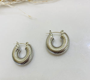 Kei Earrings-Silver