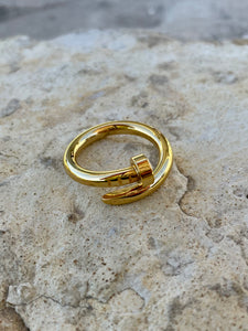 Nail Gold Ring